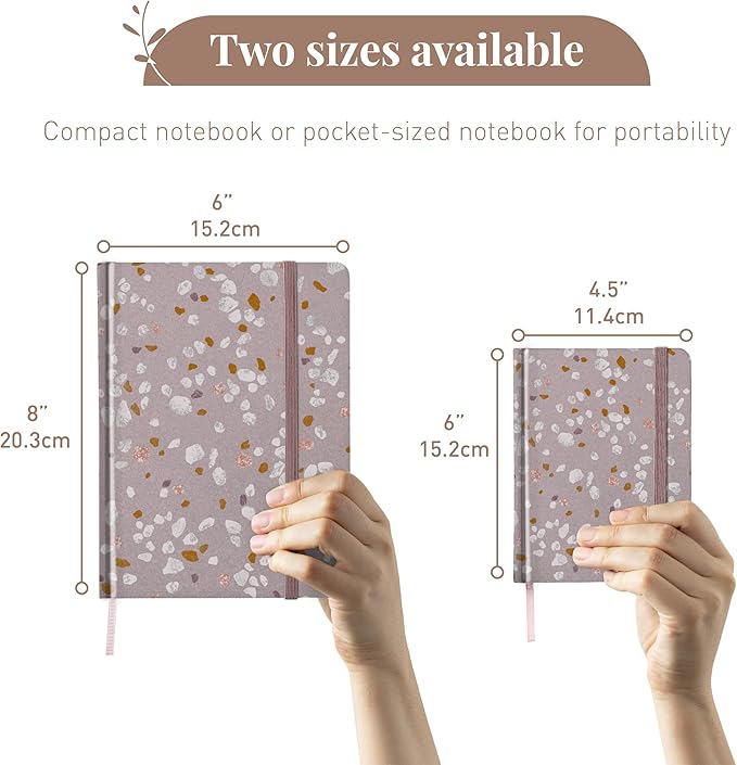 Rileys & Co. Compact Terrazzo Password Book | Alphabetized Tabs, Secure Login Organizer, Internet & Website Username Keeper | Portable and Convenient (Pink, 6 x 5 Inches)