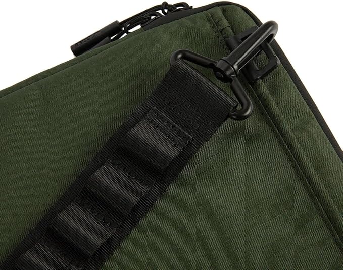 Incase Transfer Sleeve - 14-inch Laptop/MacBook & Tablet/iPad Case - Protective, Lightweight, Hybrid Sleeve and Sling Design, Expandable Front Pocket, Accessory Pocket, Buckle Clasp Closure - Green