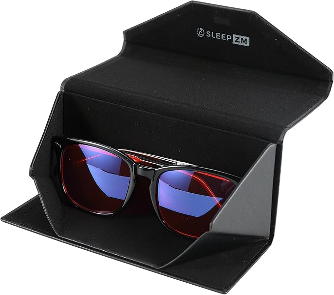 Blue Light Blocking Glasses for Women + Men - Better Sleep + Anti Eye Strain Protection - Computer Screens & Gaming