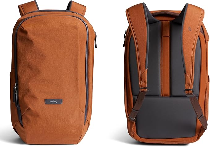 Bellroy Transit Workpack Second Edition (20L, fits 16” laptops, tech, gym gear, water bottle, daily essentials) -Bronze