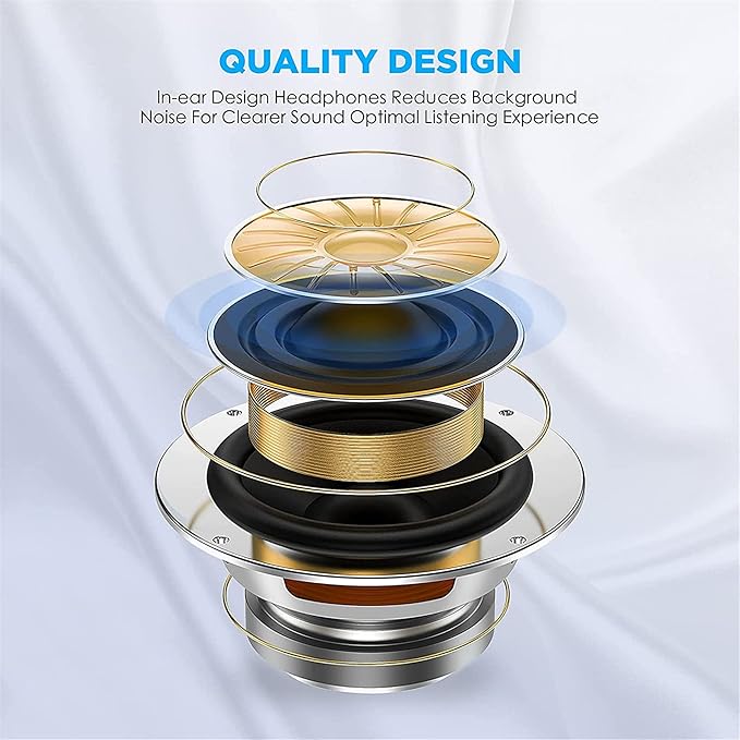 2 Pack-USB C Headphones for iPhone 17/16/15 Earbuds USB C Wired Earphones with Mic & Remote Control Noise Cancelling for iPhone 15, iPad Pro, Galaxy S23/S22/S21/S20/Ultra Note 10/20, Pixel 7/6/6a/5/4