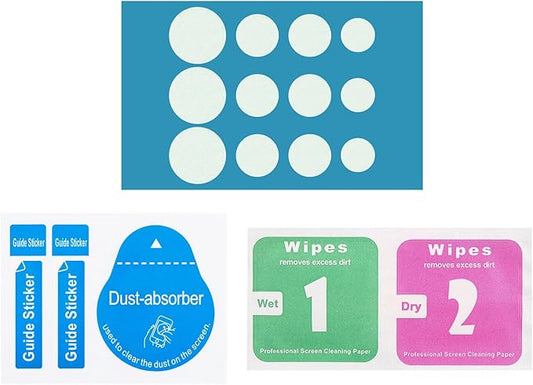 MECCANIXITY Webcam Cover Slide 0.3mm Thick Round Plastic Laptop Camera Cover Slide Web Blocker Protect Privacy for Computer, Laptop White 12 Pack