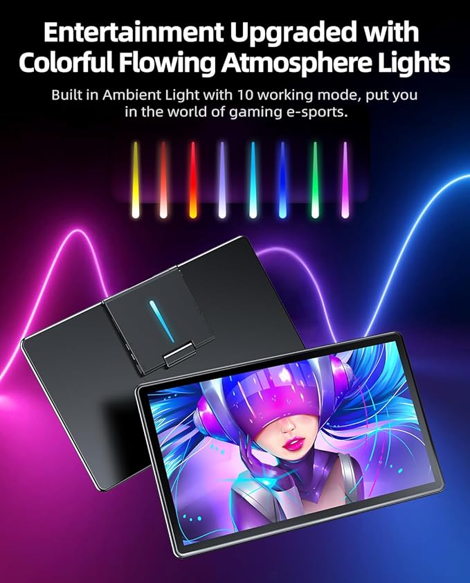 UPERFECT Y Portable Monitor Freestanding Touchscreen, 15.6''FHD 1080P IPS Screen with Adjust Kickstand, 2000:1 Contrast Ratio, 100% sRGB w/Standard HDMI/USB 3.0/Type C, Built-in Speaker/Ambient Light