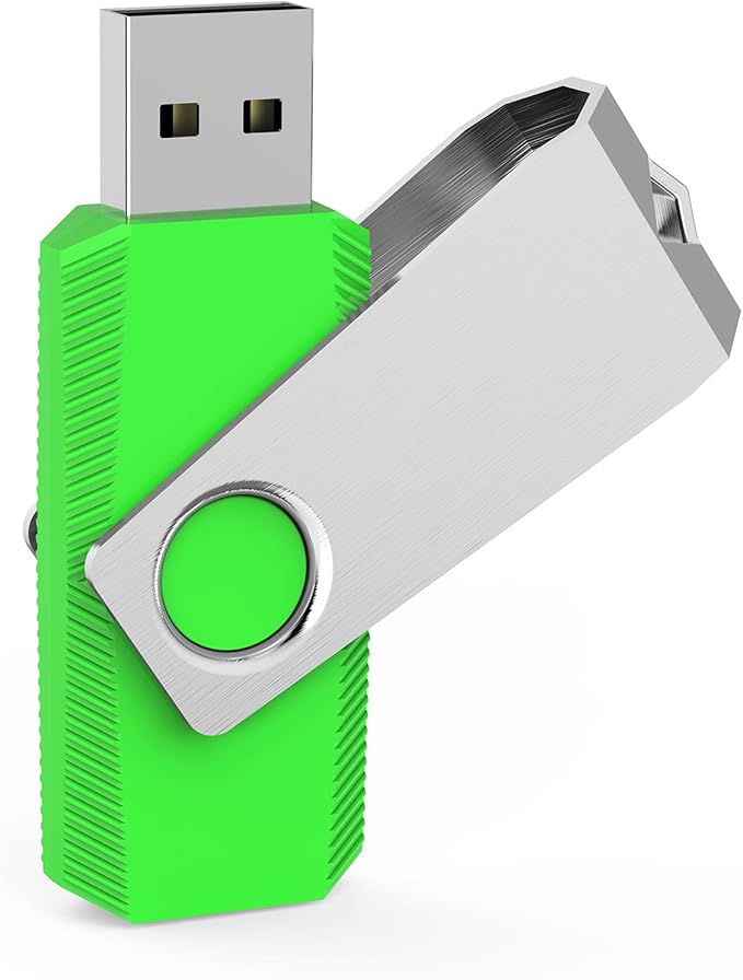 Aiibe 5pcs 2GB USB 2.0 Flash Drive Memory Stick Thumbdrives (Mixed Color : Black Red Cyan Green Purple)