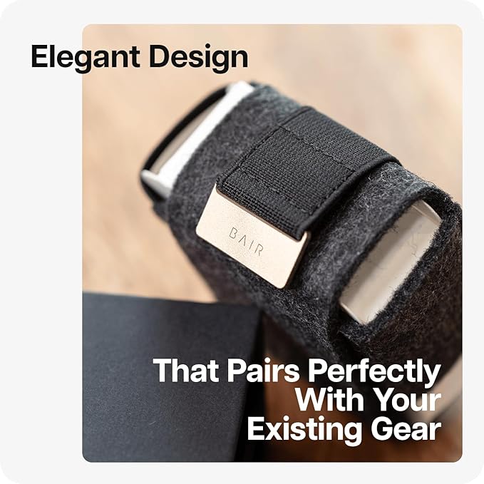 TAIM - Premium Charging Cable Organizer Case | Compact Travel Cord Management Accessories for Apple MacBook Pro, & MacBook Air | Works with Apple USB-C & MagSafe Power Adapters | Size: Large