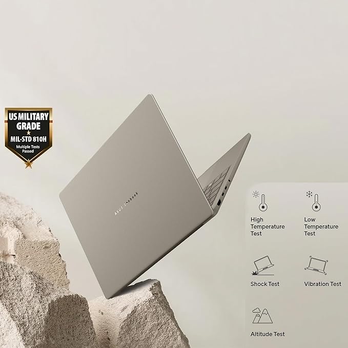 ASUS Zenbook A14 Copilot+ AI PC Laptop | 14" WUXGA OLED (100% DCI-P3) | Qualcomm Snapdragon X Plus (Up to 45 Tops) | 16GB RAM 2TB SSD | for Creator Business Professional Win11 w/DLCA Accessory
