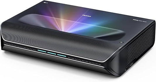 NexiGo Aurora Pro MKII, 4K Tri-Color Laser UST Projector, 30000:1 Contrast Ratio, Dynamic Iris & Laser Dimming, 0.21:1 Throw Ratio, Dolby Vision & Atmos, HDR10+, 3D, 4.2ms ~ 8ms Low Latency