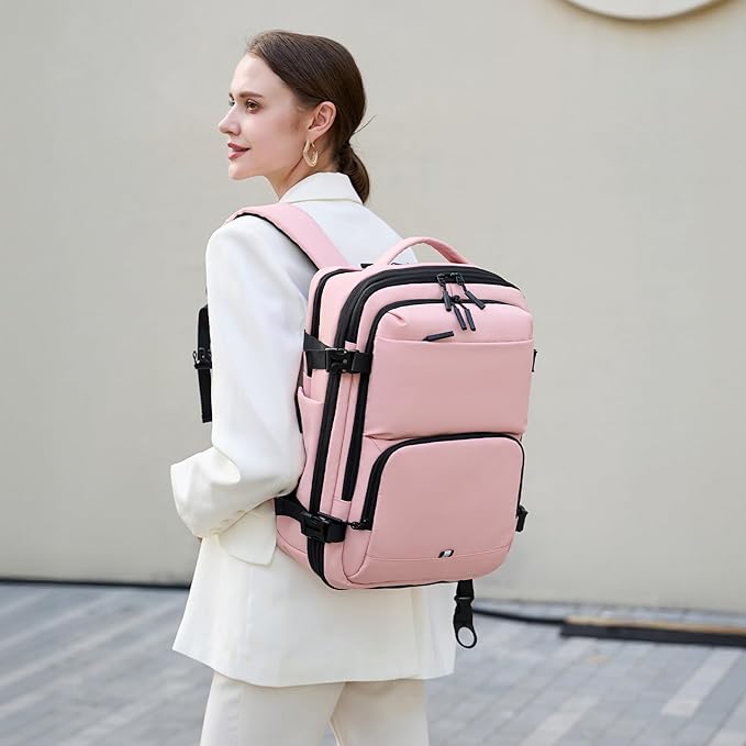 Carry On Travel Backpack, 35L-40L Expandable Extra Large Airline Approved,Lightweight Daypack for Men and Women