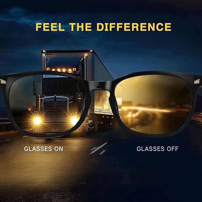 Blue Light Glasses for Woman Men | 99% Blue Light Blocking Glasses | Computer Glassess | Night Driving | Gaming | TV Phone Screen Reader Square Frame | Anti Eyestrain & UV Glare Protection