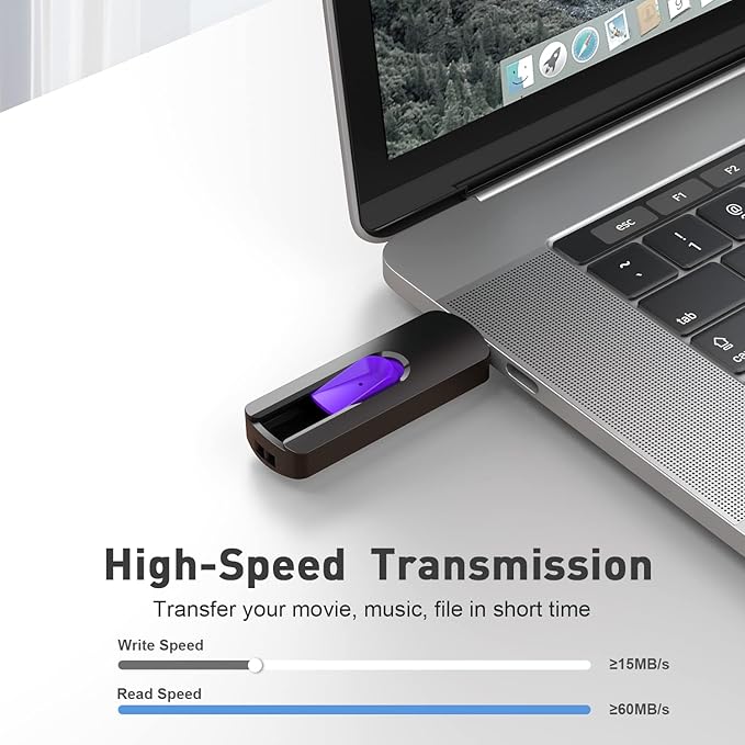 RAOYI 5 Pack 32GB USB 3.0 Flash Drive, High Speed Memory Stick Thumb Drives Jump Drive Pen Drive for PC Laptop Desktop- 32G Multipack