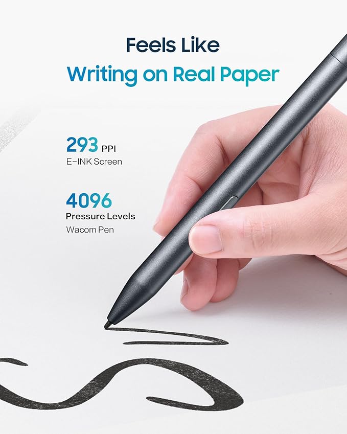 iFLYTEK AINOTE Air 2 Bundle – 8.2" E Ink AI Note-taking Tablet with Stylus, 4096 Pressure Levels, Digital Notebook with Voice-to-Text Transcription, Multi-languages Support, Ideal for Meetings & Study