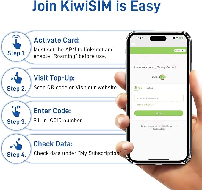 4G LTE SIM Card,USA Data Card Support for AT&T/T-Mobile/Verizon, Compatible with Unlocked Hotspots/Routers/GPS Trackers & Portable WiFi Devices,No Contract-Data Only,3 in 1 SIM (10GB 30DAY)