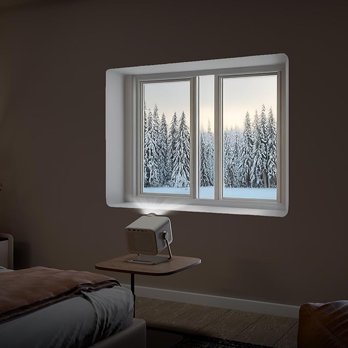 Hisense M2 Pro, Triple Laser Smart Portable Lifestyle Projector, 4K UHD, 65” – 200”, 1,300 Lumens, Dolby Vision,Optical Zoom, Intelligent Screen Adjustments, Vidaa OS, Netflix Included (2025 Model)