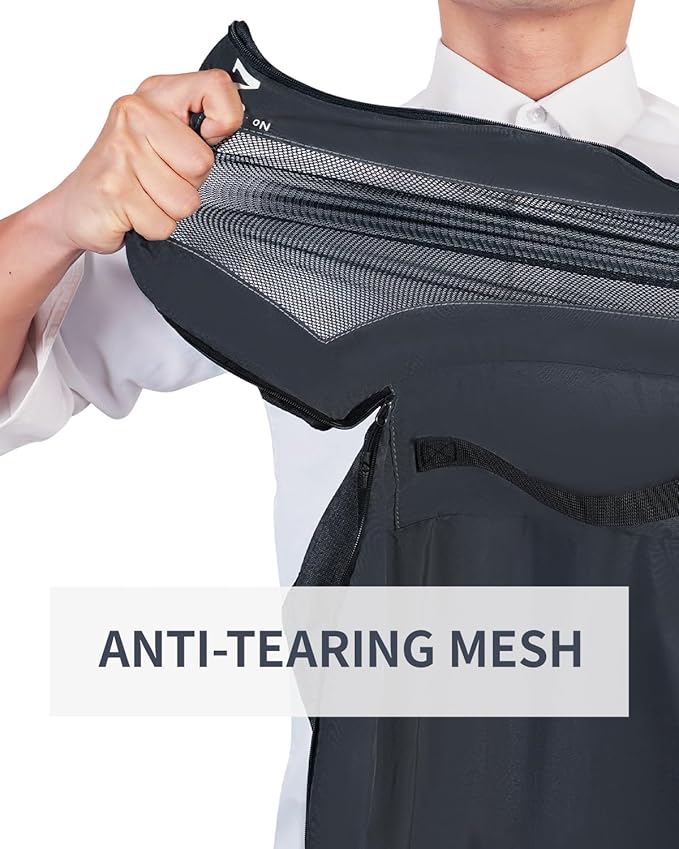 ECOHUB 7 Set Packing Cubes Tear-Resistant Luggage Packing Organizers with Number Icon for Travel Accessories Luggage Suitcase Machine Washable Packing Cubes (Dark blue)