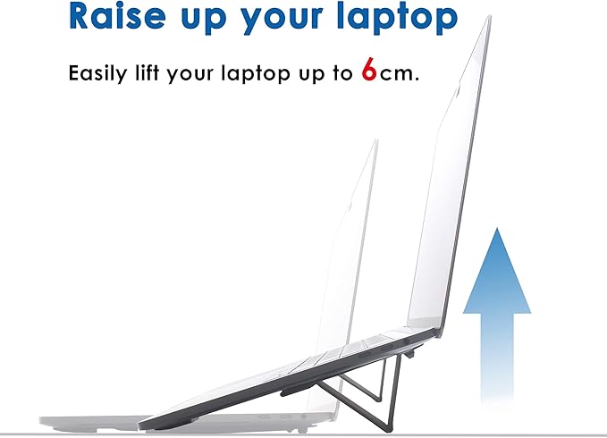NinjaStand - Super Light / Thin / Portable Laptop Stand for 13" ~ 16" Laptops