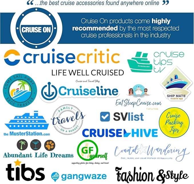 Cruise Approved Power Strip (Royal Caribbean, Disney & More) - Non Surge Charger [2 USB, 2 USB-C] 4-Port Charging Block w/Foldable Plug for iPhone, iPad, Laptops & More - Cruise Ship Essentials 2025