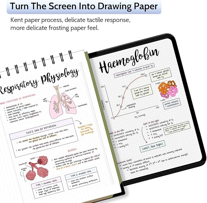 2 Pack Magnetic Paperfilm for iPad Pro 11 Inch 5th (2024, M4), Feel Like Writing Drawing On Paper, Matte Removable Anti Glare Fingerprint Screen Protector Blue Light Filter