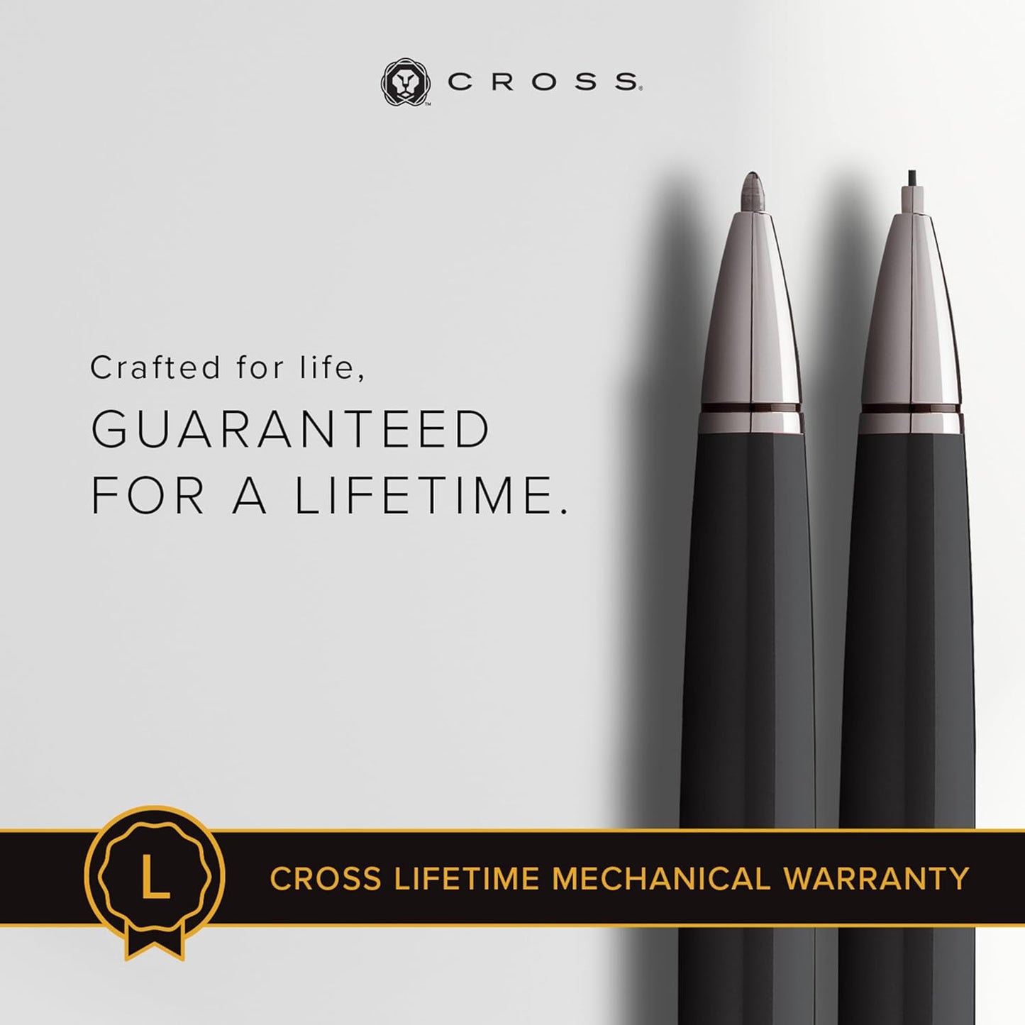 Cross Coventry Black Lacquer Pen and Pencil Gift Set