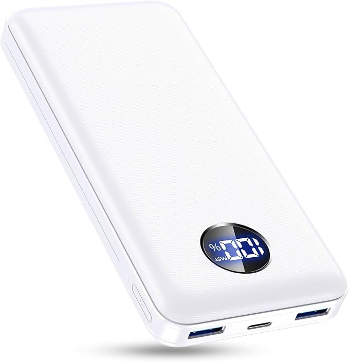 Portable Charger 40000mah Power Bank, USB-C (22.5W) Fast Charging Battery Pack Portable Phone Charger for iPhone 16 Pro/16/15/14/13 Series, Android Samsung Galaxy, Battery Bank for Travel Camping