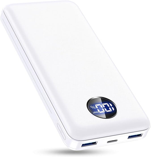 Portable Charger 40000mah Power Bank, USB-C (22.5W) Fast Charging Battery Pack Portable Phone Charger for iPhone 16 Pro/16/15/14/13 Series, Android Samsung Galaxy, Battery Bank for Travel Camping