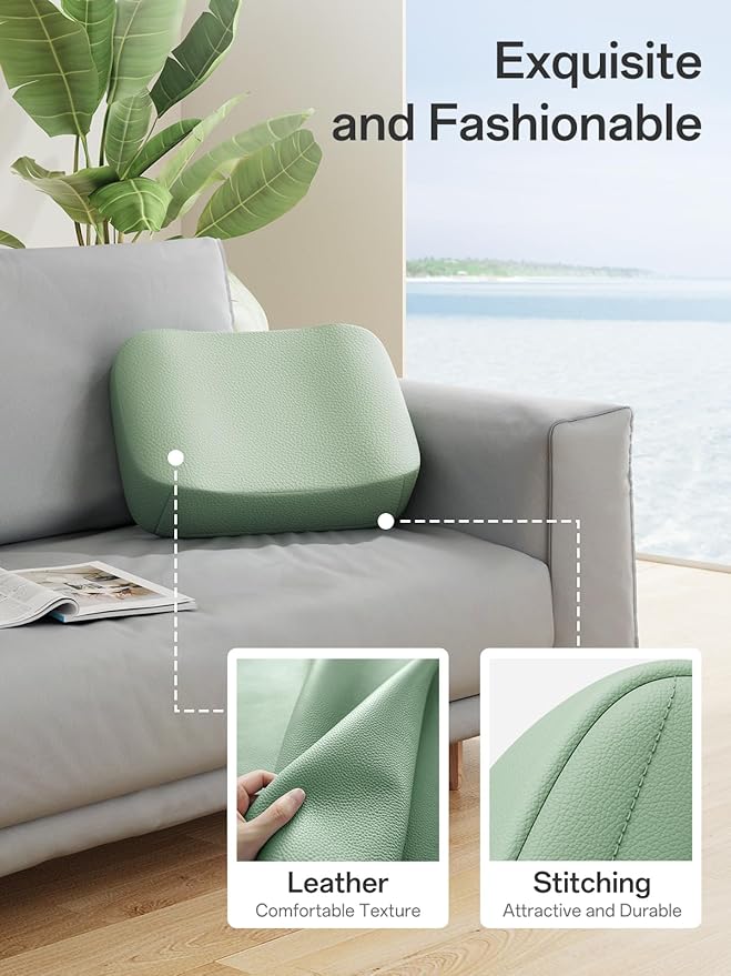 SAIJI Breathable Laptop Pillow, Ultra Lightweight Lap Desk with Cushion, Computer Pillows for Laptop with Partitioned Storage Bag, Designer Stopper - Lap Pad Fits up to 15.6 Inch Laptops