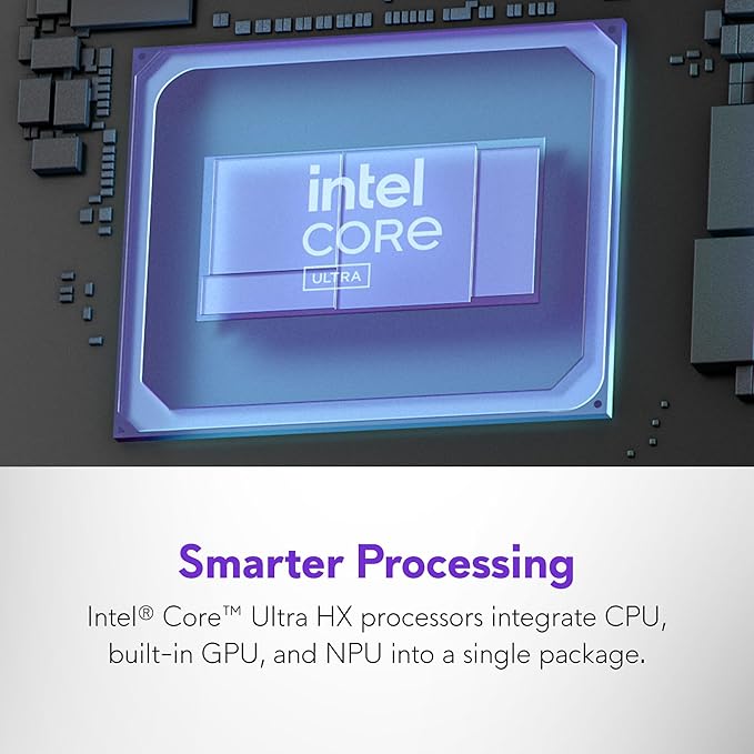 Alienware 18 Area-51 Gaming Laptop AA18250-18.0" WQXGA 300Hz 3ms Display, Intel Core Ultra 9 275HX, NVIDIA GeForce RTX 5080 Graphics, 32GB 2x16GB DDR5, 2TB NVMe M.2 PCIe Gen5 SSD, 2MP FHD IR Camera