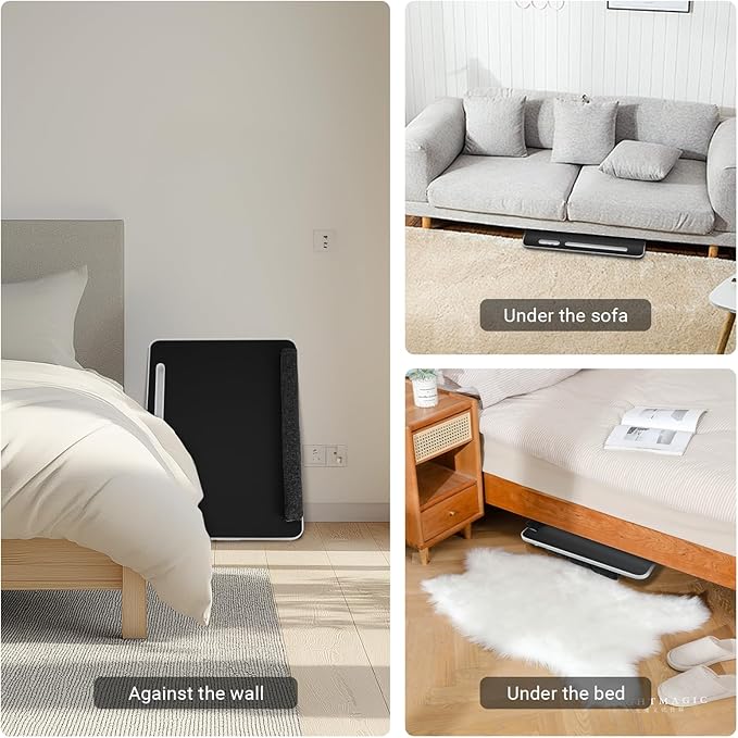 Lap Desk for Laptop with Cushion,Folding Laptop Desk for Bed,Bed Desk,Portable Computer Lap Desk,23.62"*15.74",Black