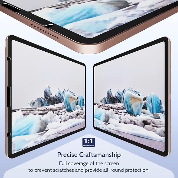 2 Pack Magnetic PaperFilm for iPad 9th & 7th Generation, iPad Air 3 & iPad Pro 10.5in - 10.2 Inch Feel Like Writing/Drawing on Paper, Removable Matte Anti-Glare Blue Light Screen Protector