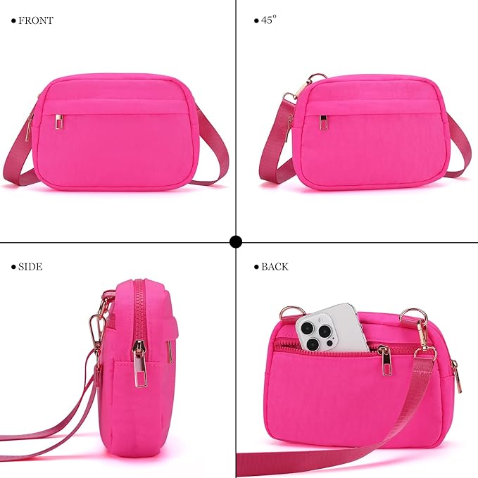 MAXTOP Small Crossbody Bags for Women Belt Bag Fanny Pack with Adjustable Strap