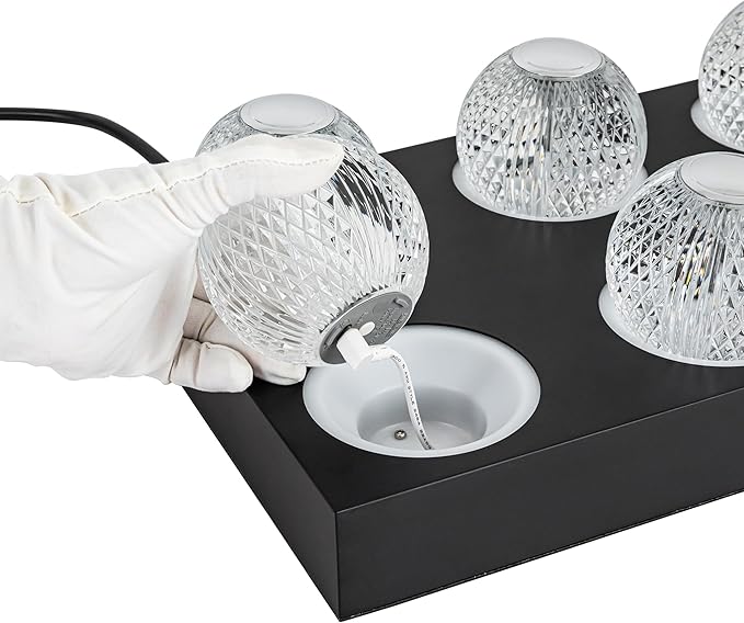 Marni 8-Unit Black Charging Station | SKU K-3219-CGR-8-BK