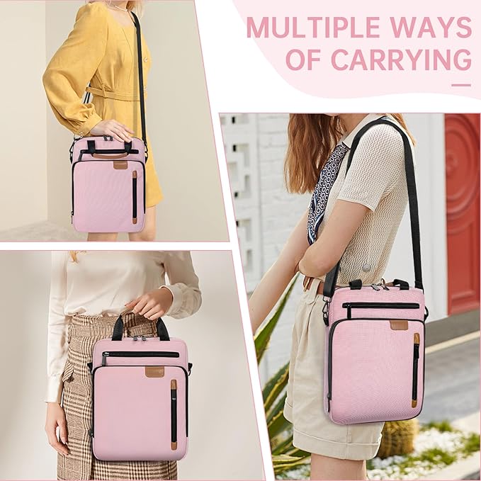 Tablet Sleeve Bag,Padded Protective Travel Carrying Case for iPad Pro M4 11", iPad Air M2 5/4th 10.9", Air 3th 10.5", iPad 10th 10.9", 9/8/7th 10.2