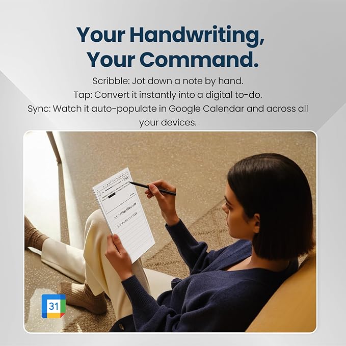 iFLYTEK AINOTE 2, 10.65-inch Large Screen AI Note-Taking Tablet E Ink Tablet,4.2mm Electronic Notebook with Pen Voice-to-Text Transcription, Multi-Languages ChatGPT Support, for Meetings,Study