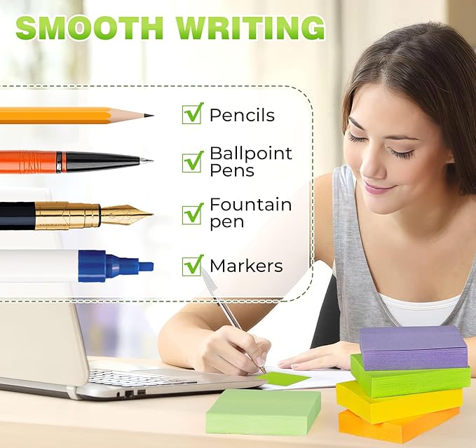 1.5 x 2 in Sticky Notes Mini,1600 Sheets Small Sticky Pads Clean Removal,16 Pads Pastel Colors Self-Stick Pads,100 Sheet/Pad Colorful Stickies Notes Pads Ideal for Office,Home,School,Meeting