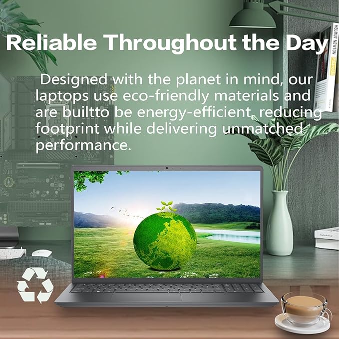 Dell Vostro Business Laptop -15.6" FHD - Intel Core i3-1215U - 32GB RAM - 4TB SSD - Wi-Fi 6 - Long Battery Life - Ethernet Port - SD Card Reader - Immersive Narrow-Bezel Display - Windows 11 Pro