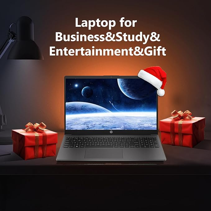 HP Business and Study Laptop 2025 Updated, 15.6" FHD, AMD Ryzen 7 7730U (32GB RAM | 1TB SSD), Numeric Keypad, Webcam, Windows 11 Pro+ Copilot AI, WiFi 6& Bluetooth with 5-in-1 Accessory Kit Box