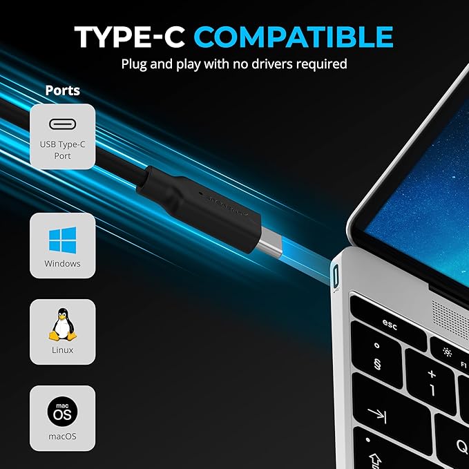 SABRENT USB Type-C 5-Port Hub with 10Gbps USB 3.2 Ports, 4K@60Hz HDMI, 100W PD Input, 80W Charging, 2X USB-A, 2X USB-C, Compact Aluminum Dock for Laptop Tablet Smartphone – HDR/HDCP (HB-TG5P)