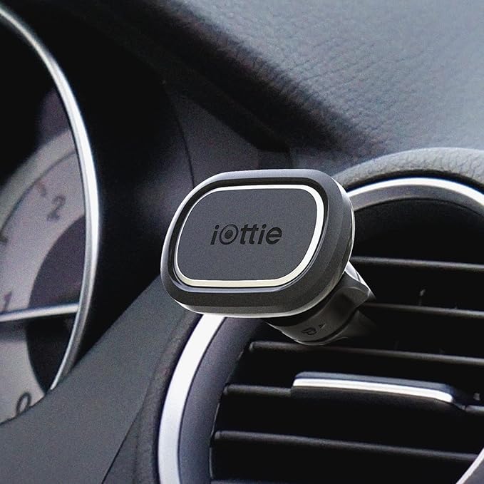 iOttie iTap 2 Magnetic Air Vent Car Mount Holder, Cradle for Samsung Galaxy S22, Google Pixel 7, Motorola Moto G, OnePlus 10, Sony Xperia & Other Android Smartphones & Other Smartphones