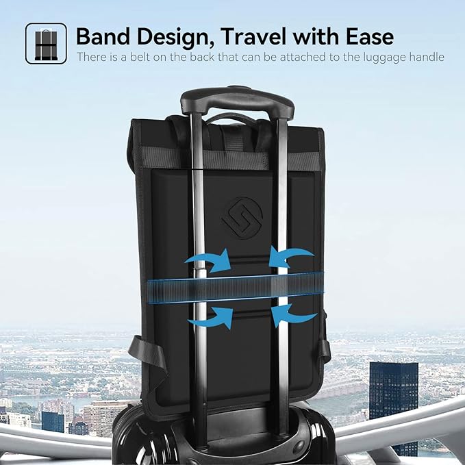 Smatree Upgrade Hard Travel Laptop Backpack for ASUS ROG Zephyrus G16 2025/2024/2023,ROG Zephyrus M16/ROG Flow X16,Galaxy Book5/4/3 Pro/Pro 360, Galaxy Book4 Edge/Book4 Ultra