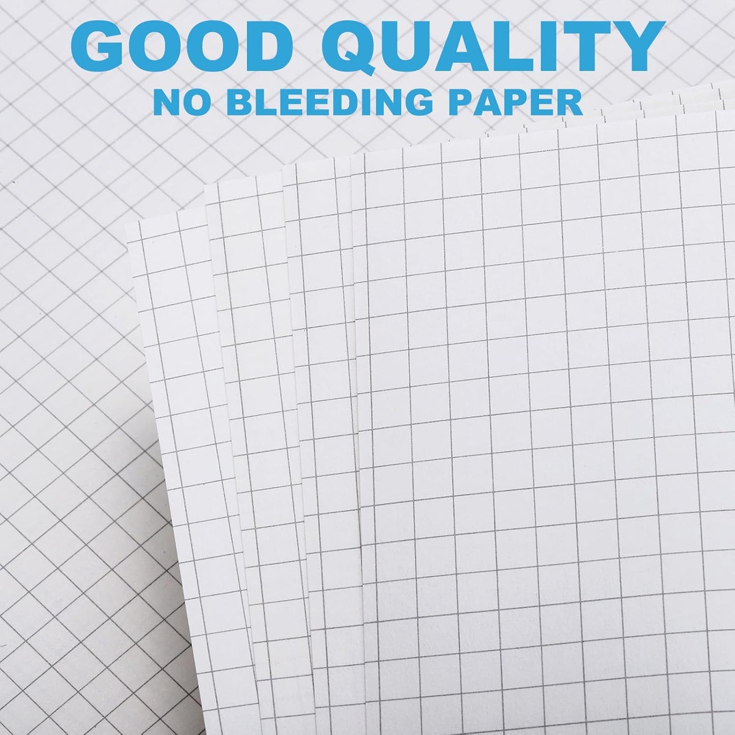 PATIKIL Grid Refill Paper 6-Ring Binder Loose Leaf Planner Filler Paper Planner Inserts, 160 Sheets/320 Pages, Lined