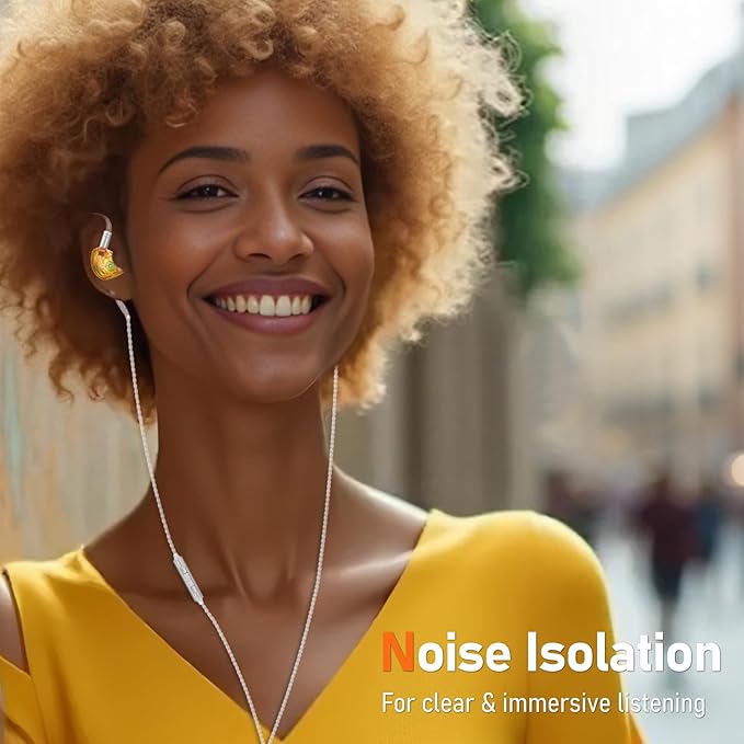 Vibes 202MC USB-C Wired Earbuds - HiFi in Ear Monitor Headphones - Noise Isolating Ear Buds w/ Mic - Clear Sound, Deep Bass & Comfort-Fit Earphones - MMCX to USBC, Silver Plated Cord, Carrying Case