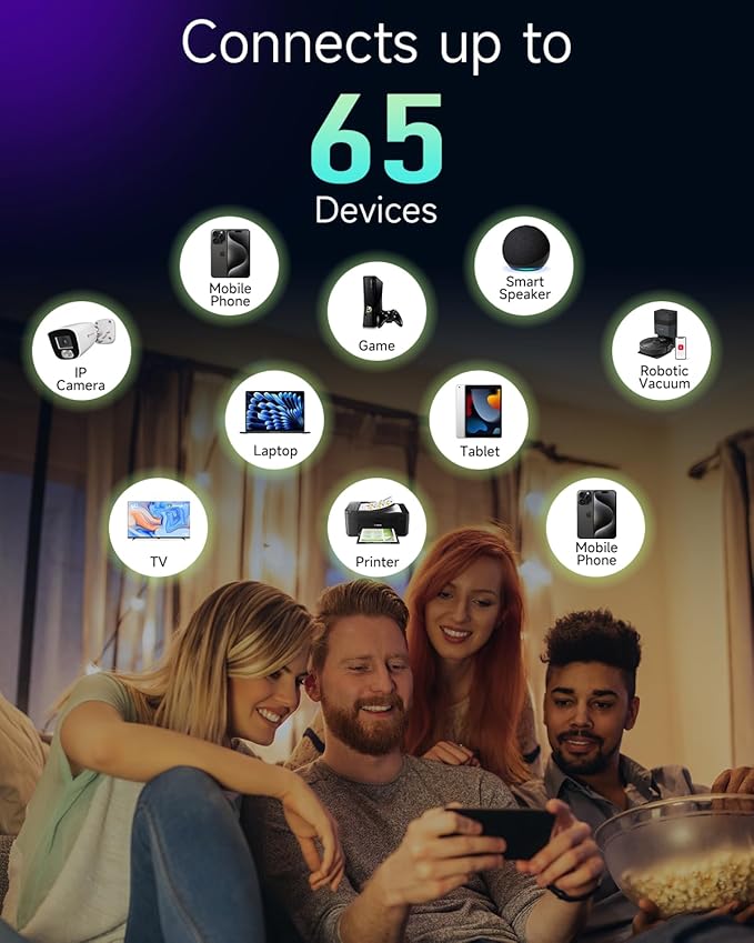 2026 WiFi Extender Signal Booster, Internet WiFi Booster Cover up to 14770 sq.ft for Home, New Gen 6X Faster Wireless WiFi Repeater w/Ethernet Port, Easy Setup WiFi Range Extender Works with Router