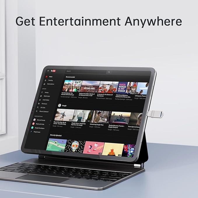 TOPESEL 256GB USB C Flash Drive Dual USB 3.0 Flash Drive USB A & Type C Thumb Drive UDP-Tech Waterproof Type C Portable USB C OTG for Computer Mac Smartphone Tablet