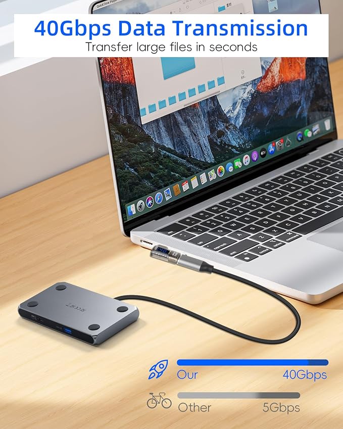 90 Degrees 140W USB C Male to USB C Female Adapter,USB Type C Converter,40 Gbps Data Transmission,Wattage,Voltage,Current LED Display,Suitable for Laptops,Desktop Computers,Phone (2Pcak)