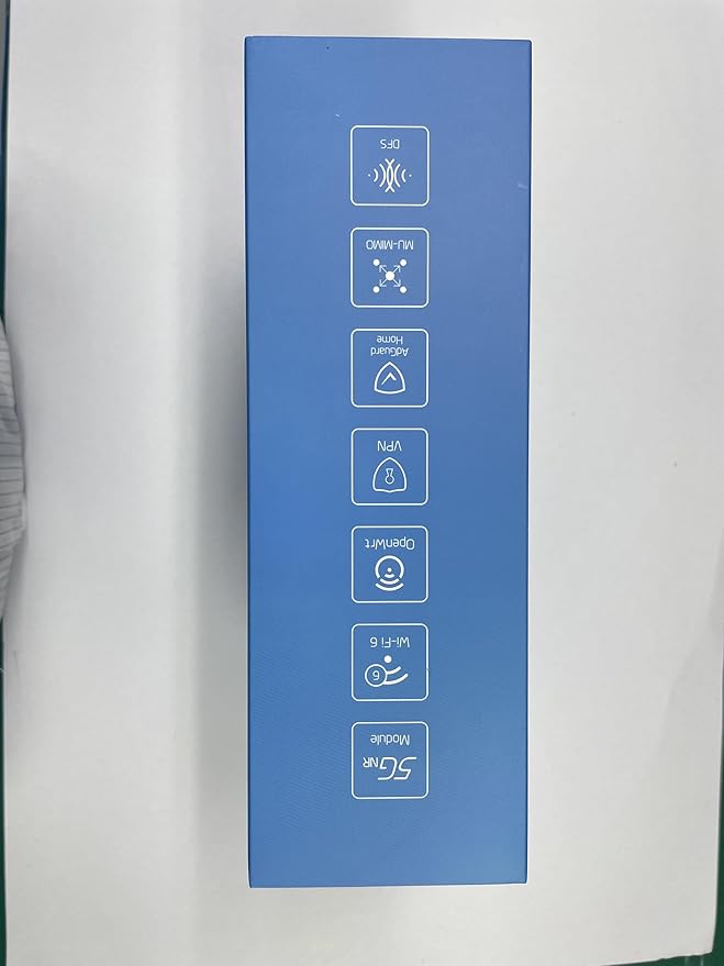 GL.iNet GL-X3000 (Spitz AX) Cellular Gateway 5G Router for House & RV, Wi-Fi 6, Detachable Antennas, Dual-SIM, T-Mobile & AT&T IoT Device Certified, Family/Rural Area/Road Trips