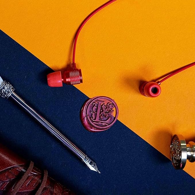 LUDOS Ultra USB C Headphones for iPhone 16 15 Pro Max Plus iPad Pro, 5 Years Warranty, Magnetic USB-C Earbuds for Samsung Galaxy S24 S23 Ultra S22 S21 FE S20 A55 A54 A53, USB Type C Earphones - Red