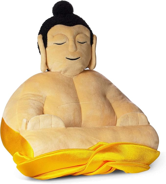 Book Buddha iPad Stand, Tablet Stand and Book Holder, Reading Pillow Cushion in Bed at Home Travel, Lap Rest Support, Gift Idea Compatible with eReader/Kindle/Smartphone