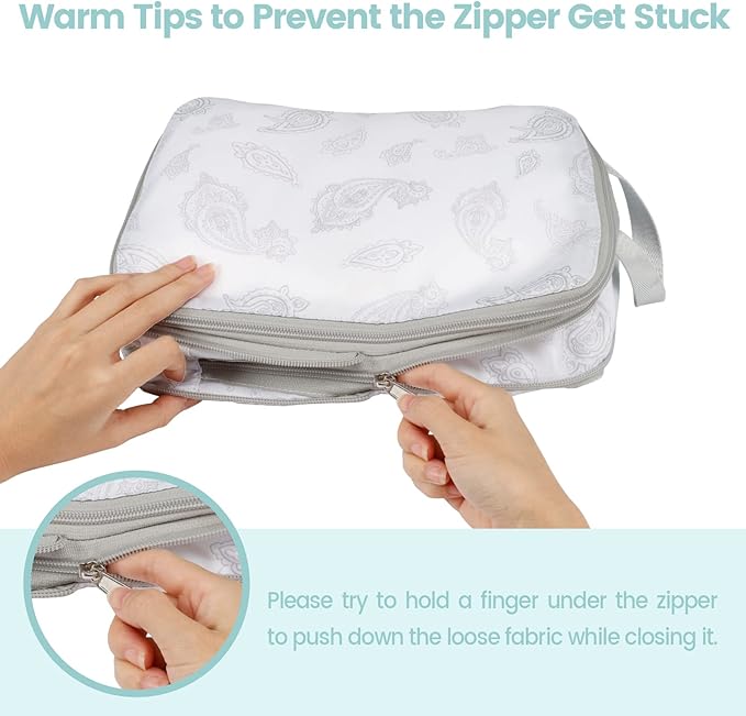 Cambond Compression Packing Cubes for Travel Women - Travel Bags Luggage Organizers Travel Essentials Compression Cubes for Travel Carry on Suitcases Organizer