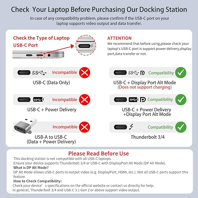 6 in 1 USB C Hub Multiport Adapter with 4K HDMI, 3 USB 3.0 Ports, SD/TF Card Reader, Portable USB C Docking Station Compatible for MacBook Pro/Air, iPad Pro, Chromebook, Dell XPS, HP, Surface