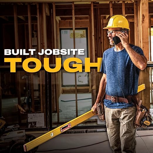 DEWALT Heavy Duty Right Angle USB C Cable, 60W USBC to USBC Cable 90 Degree Type C for iPhone 16/15, MacBook Pro/Air, iPad Pro 2022/Air 5/Mini 6, Galaxy S24/S23/S22, Pixel 8/7, Switch, 4ft