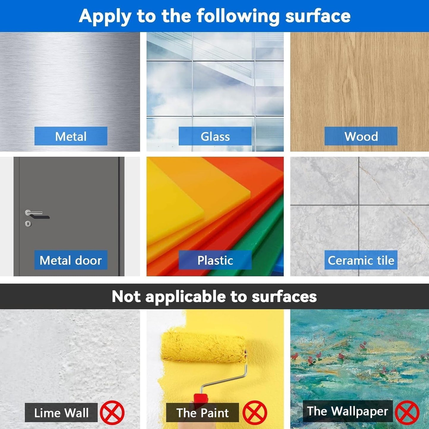 Large Cable Clips 40pcs with Strong Adhesive Tapes,Wire Holder Organizer Cord Management for Car, Office and Home (Black- L05(40PCS))